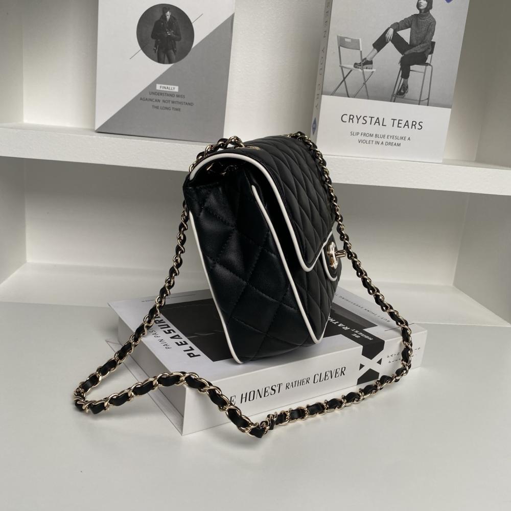 Lambskin Top Handle Bag