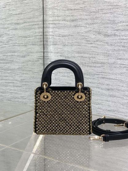 Luxury Leather Top Handle Bag