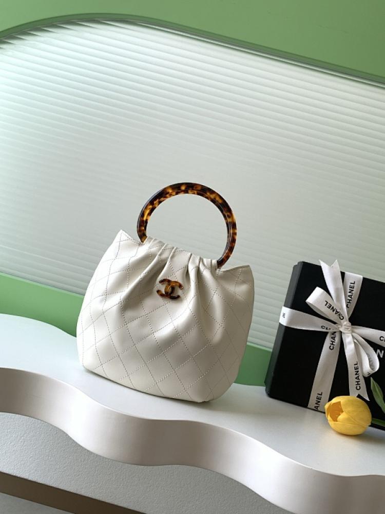Alma Leather Top Handle Bag
