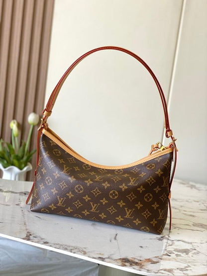 Modern Monogram Leather Shoulder Bag – Limited Edition