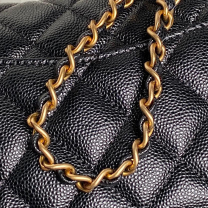 Leather Top Handle Bag