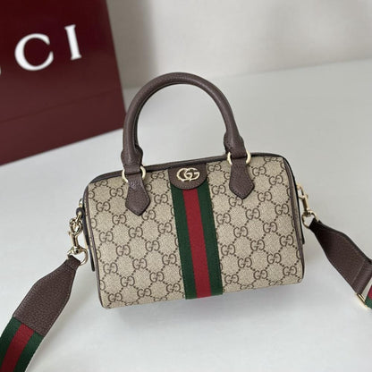 Woven Top Handle Bag