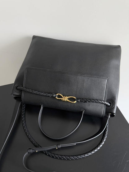 Leather Top Handle Bag