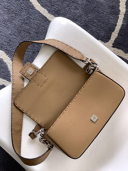 Classic Leather Top Handle Bag