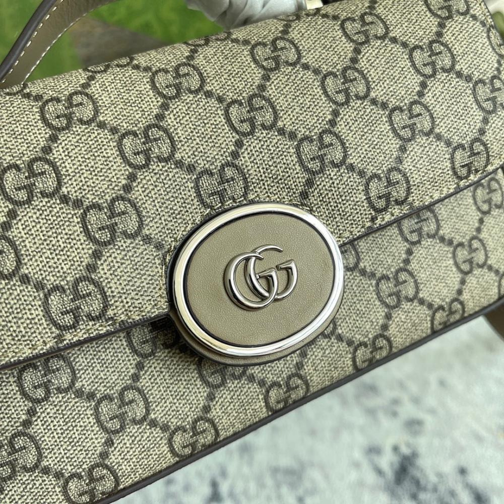 Luxury Refined Top Handle Bag