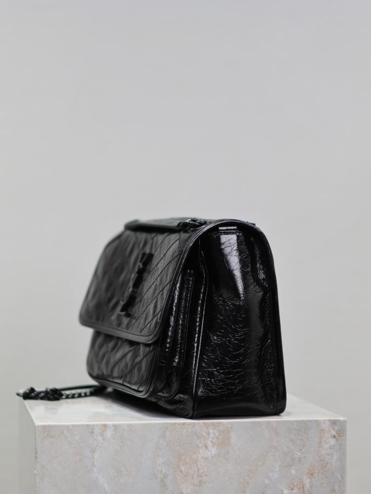 Leather Top Handle Bag