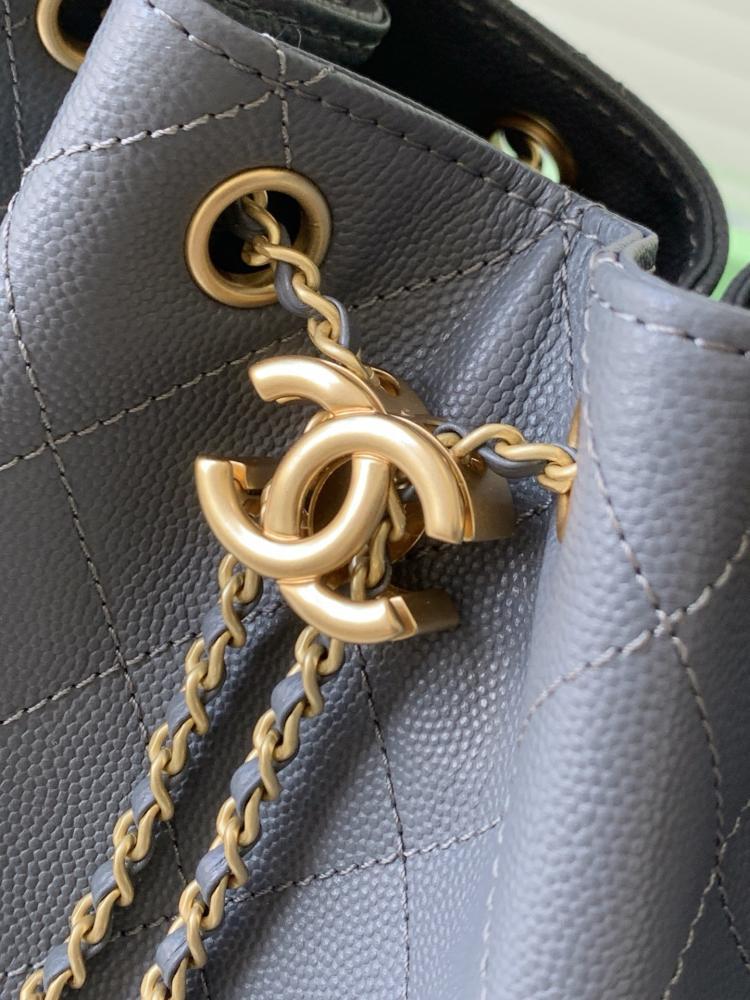 Gold Bucket Bag