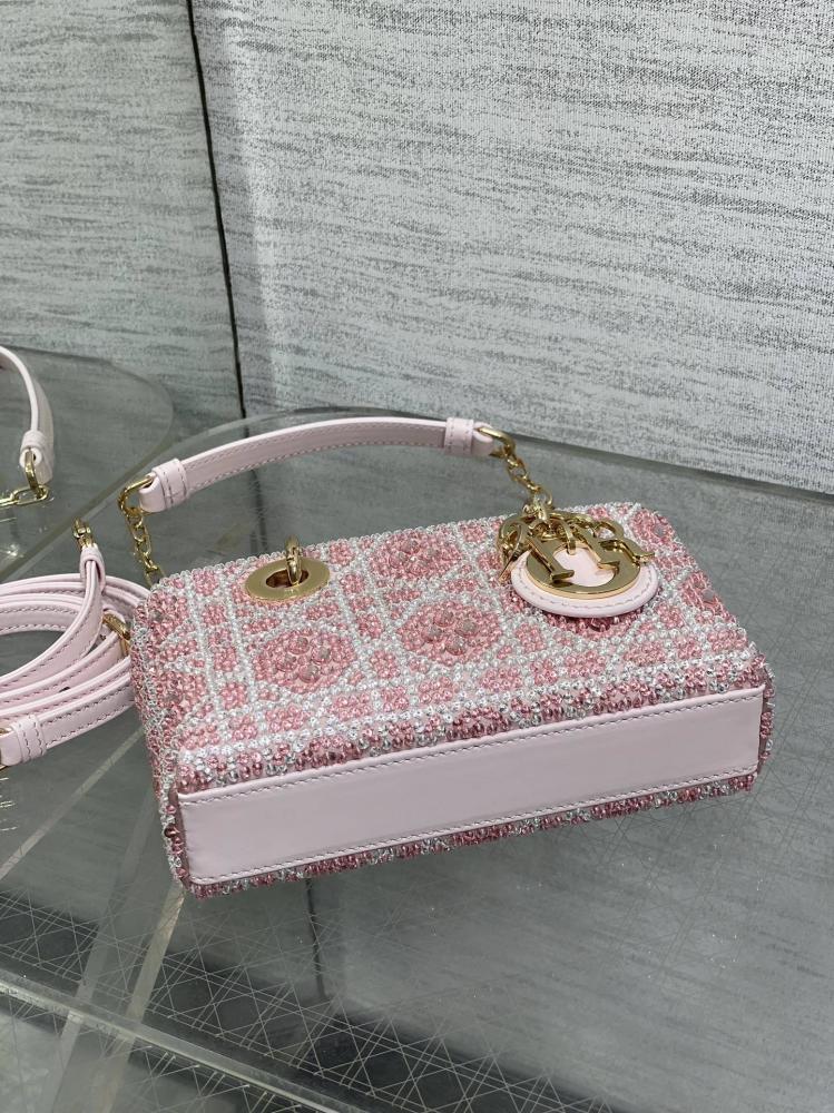 Embroidered Top Handle Bag