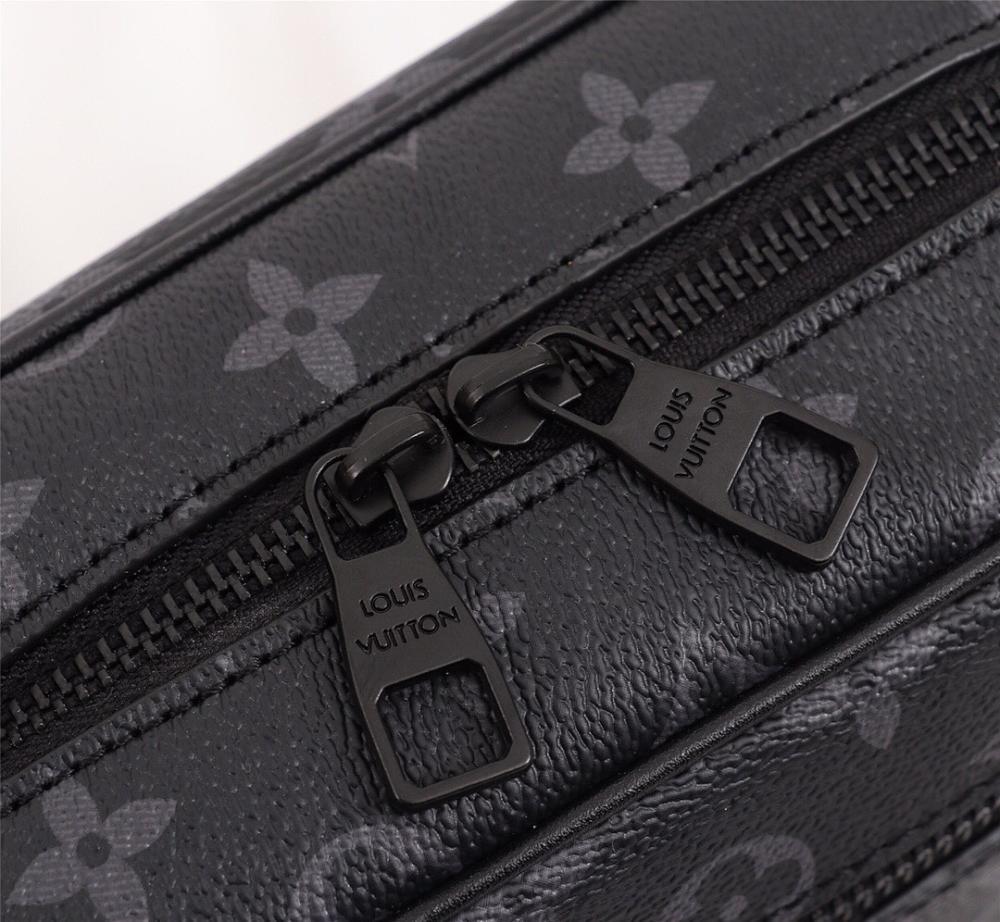 Modern Monogram Canvas Crossbody Bag – Limited Edition