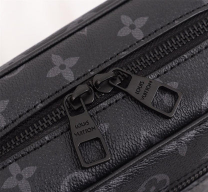Modern Monogram Canvas Crossbody Bag – Limited Edition