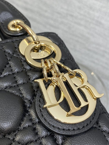 Lambskin Top Handle Bag