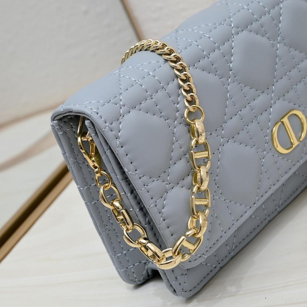 Luxury Refined White Embroidered Calfskin Shoulder Bag