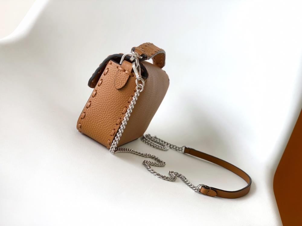 Leather Top Handle Bag