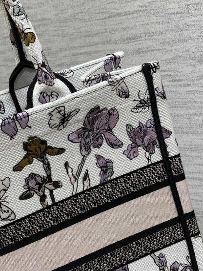 Embroidered Tote Bag