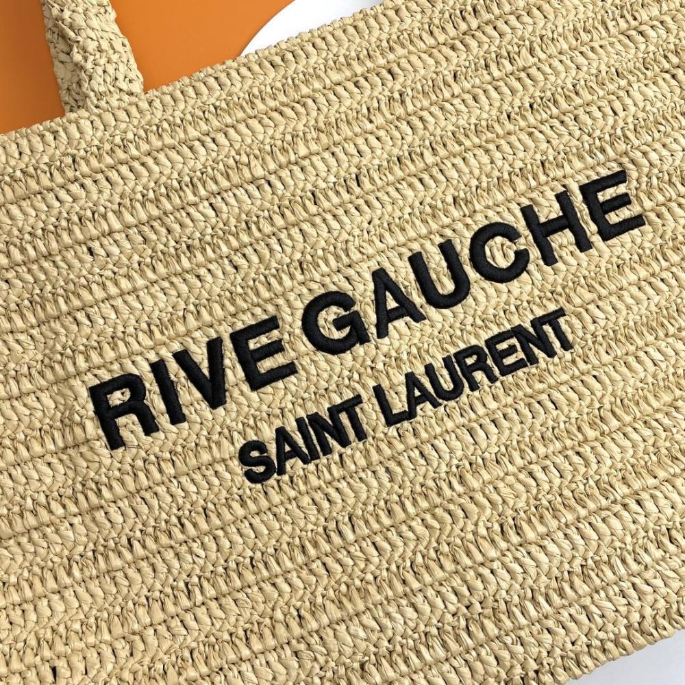 Woven Straw Tote Bag