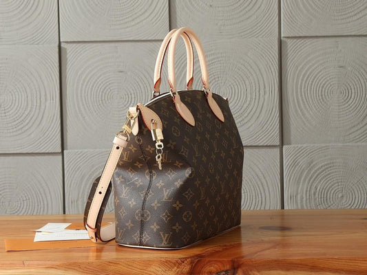 Kate Gold Monogram Shoulder Bag