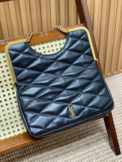 Classic Leather Shoulder Bag