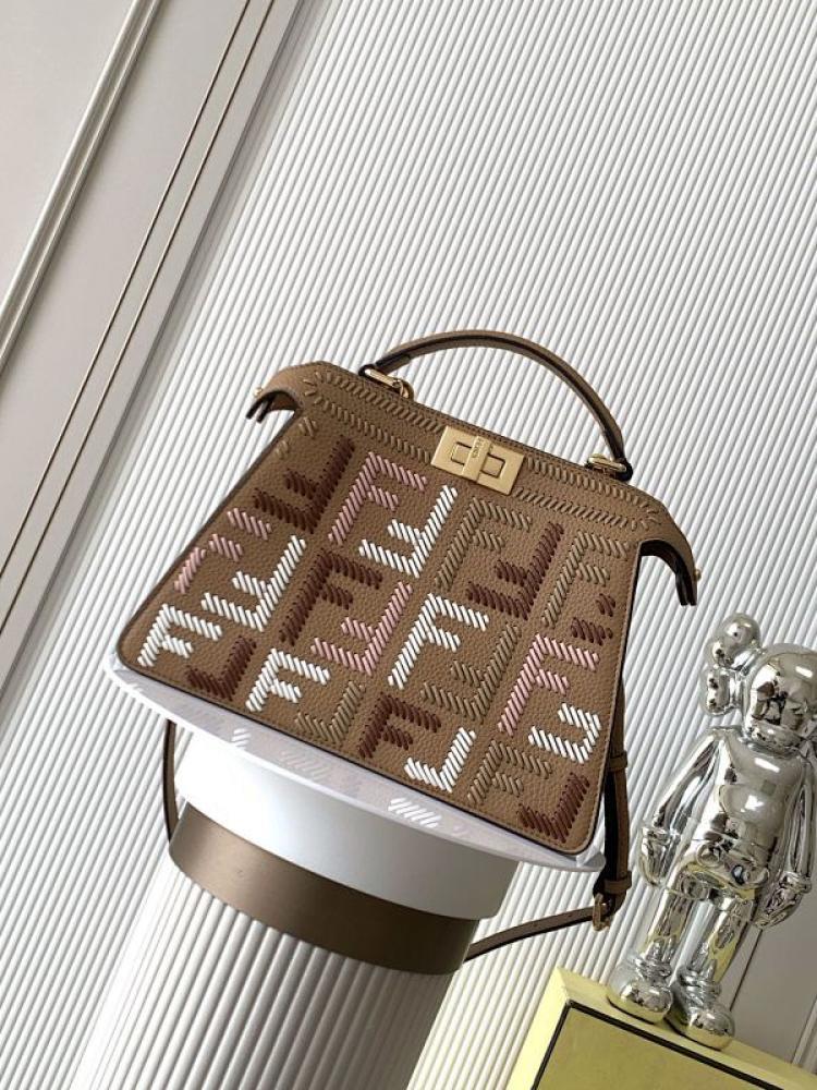 Calfskin Top Handle Bag