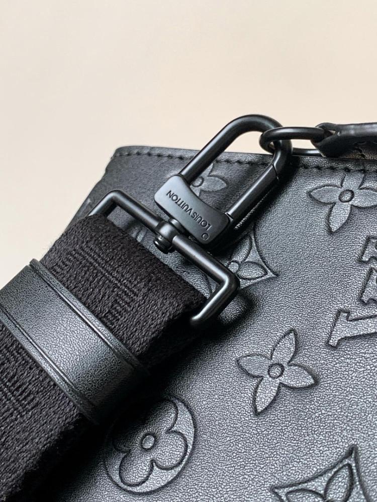Modern Stylish Monogram Leather Crossbody Bag