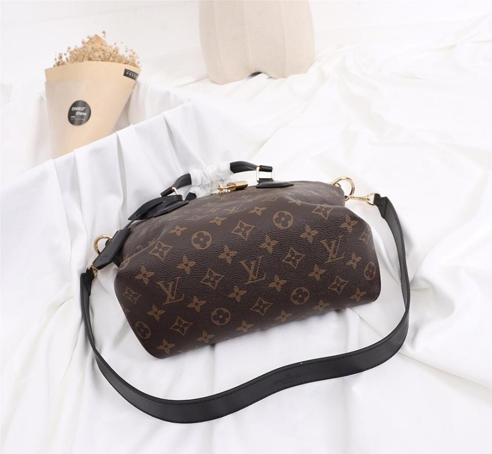 Luxury Elegant Gold Monogram Leather Tote Bag