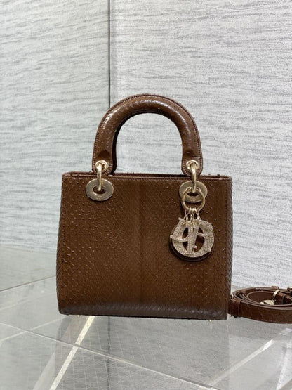Leather Top Handle Bag