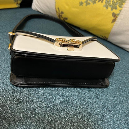 VLogo Signature Calfskin Crossbody Bag