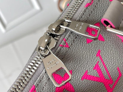 Keepall Monogram Leather Travel Bag
