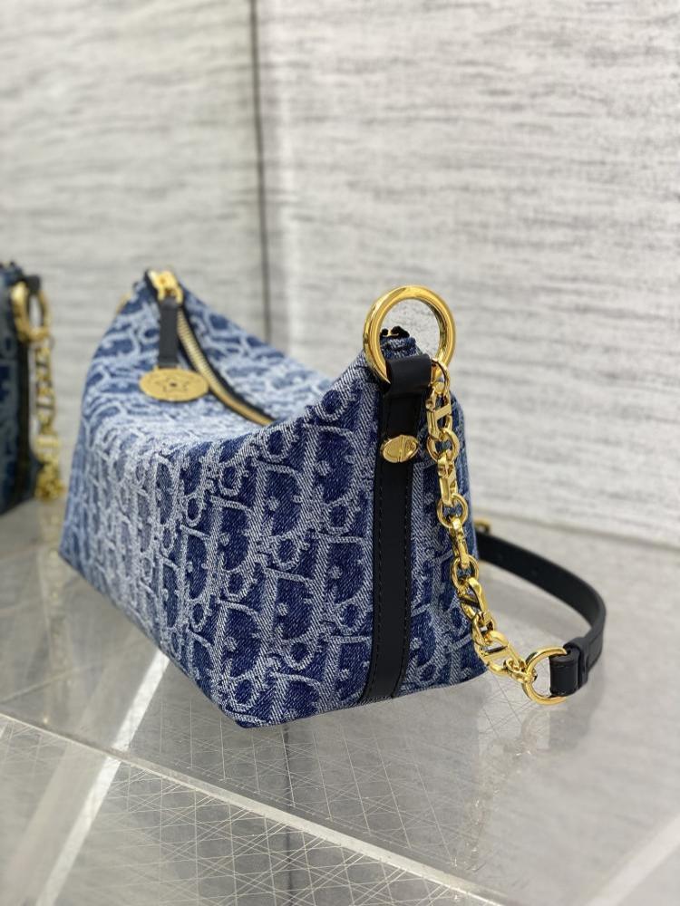 Denim Hobo Bag
