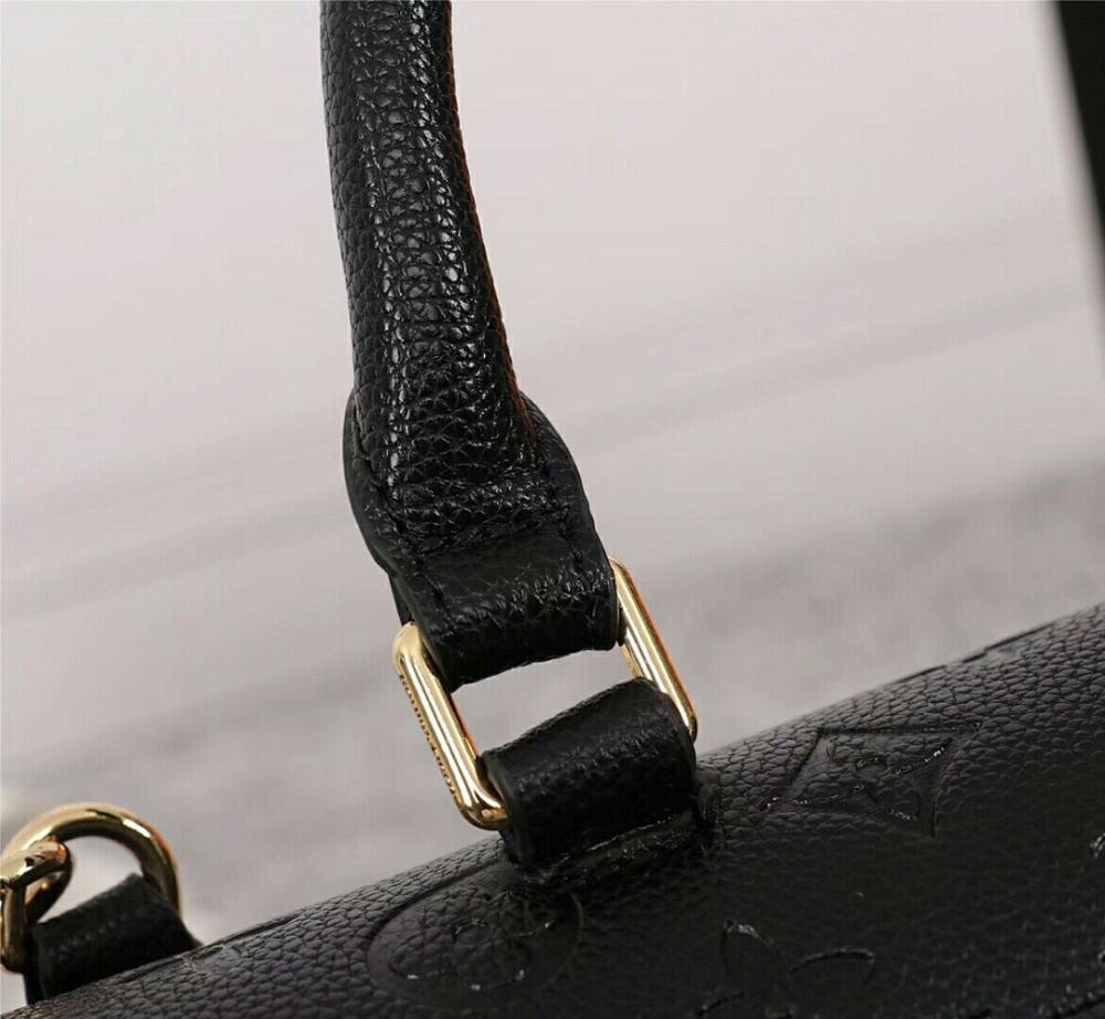 Modern Stylish Pink Monogram Leather Shoulder Bag