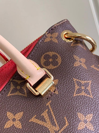Modern Elegant Calfskin Top Handle Bag
