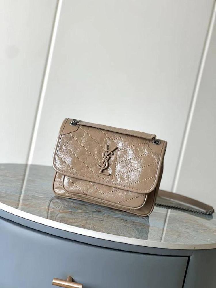 Calfskin Top Handle Bag