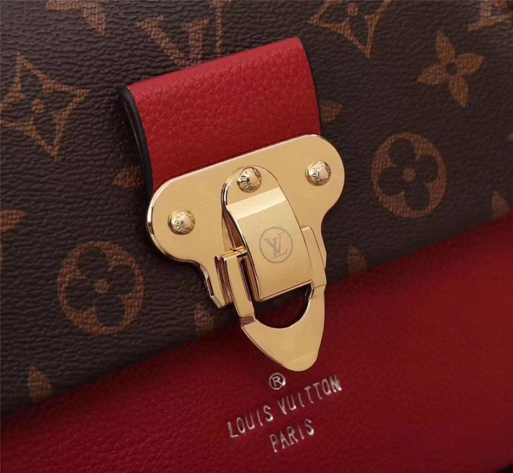 Luxury Refined Monogram Calfskin Shoulder Bag