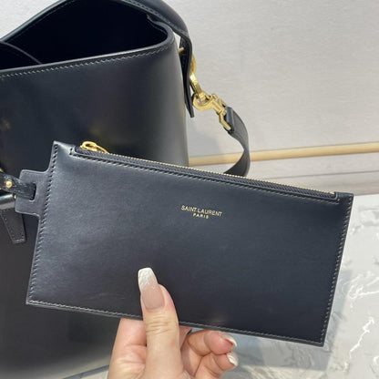 Calfskin Bucket Bag