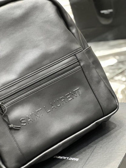 Modern Italian-Inspired Leather Backpack