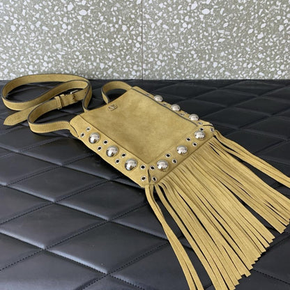 Leather Top Handle Bag