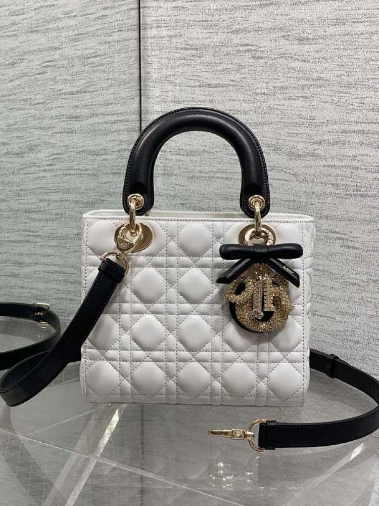 Lambskin Top Handle Bag