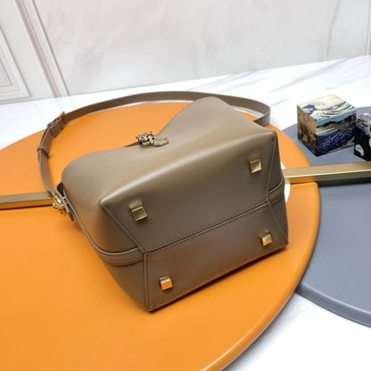 Calfskin Bucket Bag