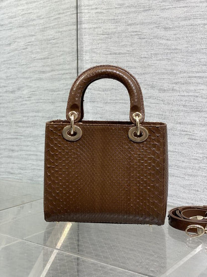 Leather Top Handle Bag