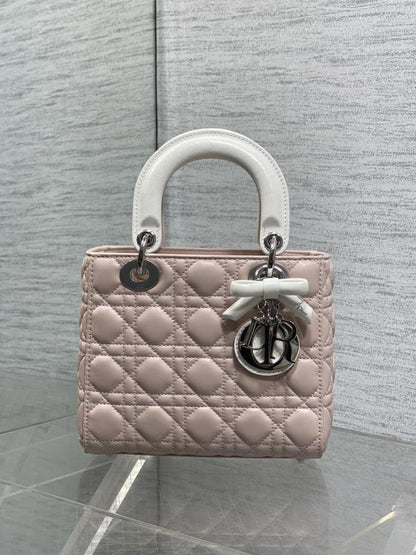 Lambskin Top Handle Bag