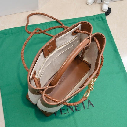 Modern Luxury Leather Top Handle Bag