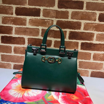 Embroidered Top Handle Bag