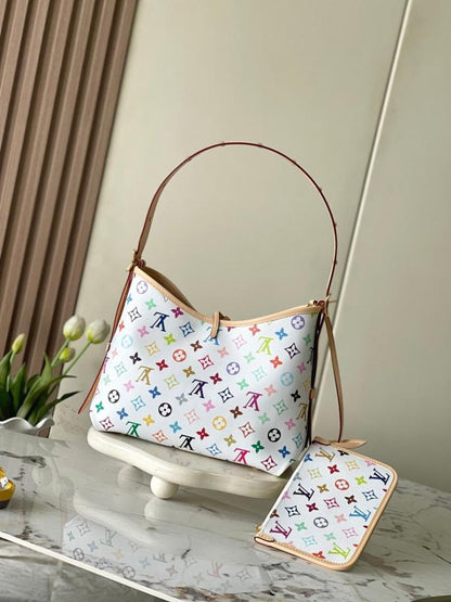Modern Monogram Leather Top Handle Bag – Limited Edition