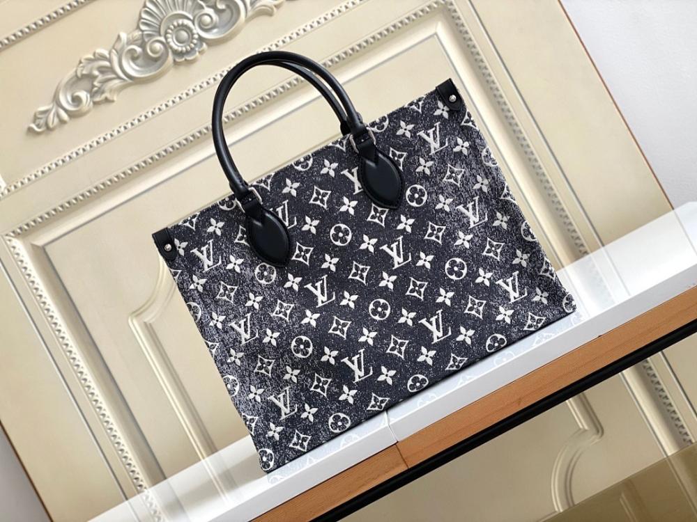 Elegant Refined Denim Tote Bag