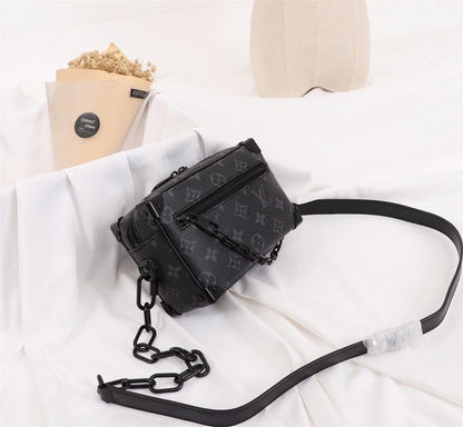 Modern Monogram Canvas Crossbody Bag – Limited Edition