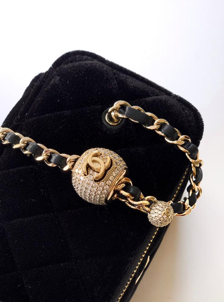 Alma Gold Satin Wallet