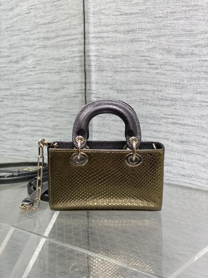 Leather Top Handle Bag
