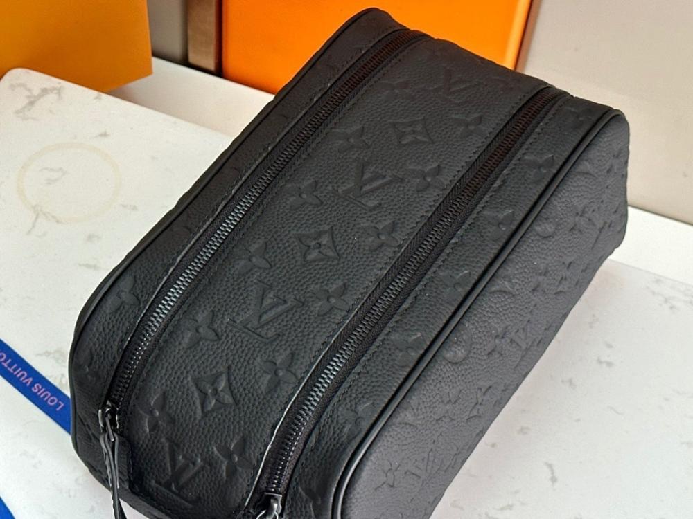 Elegant Monogram Leather Travel Bag – Limited Edition