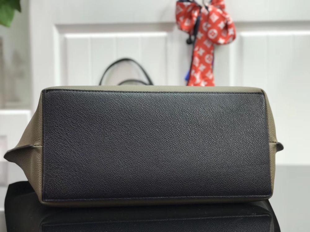 Leather Top Handle Bag