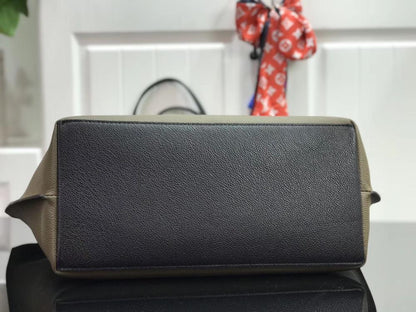 Leather Top Handle Bag