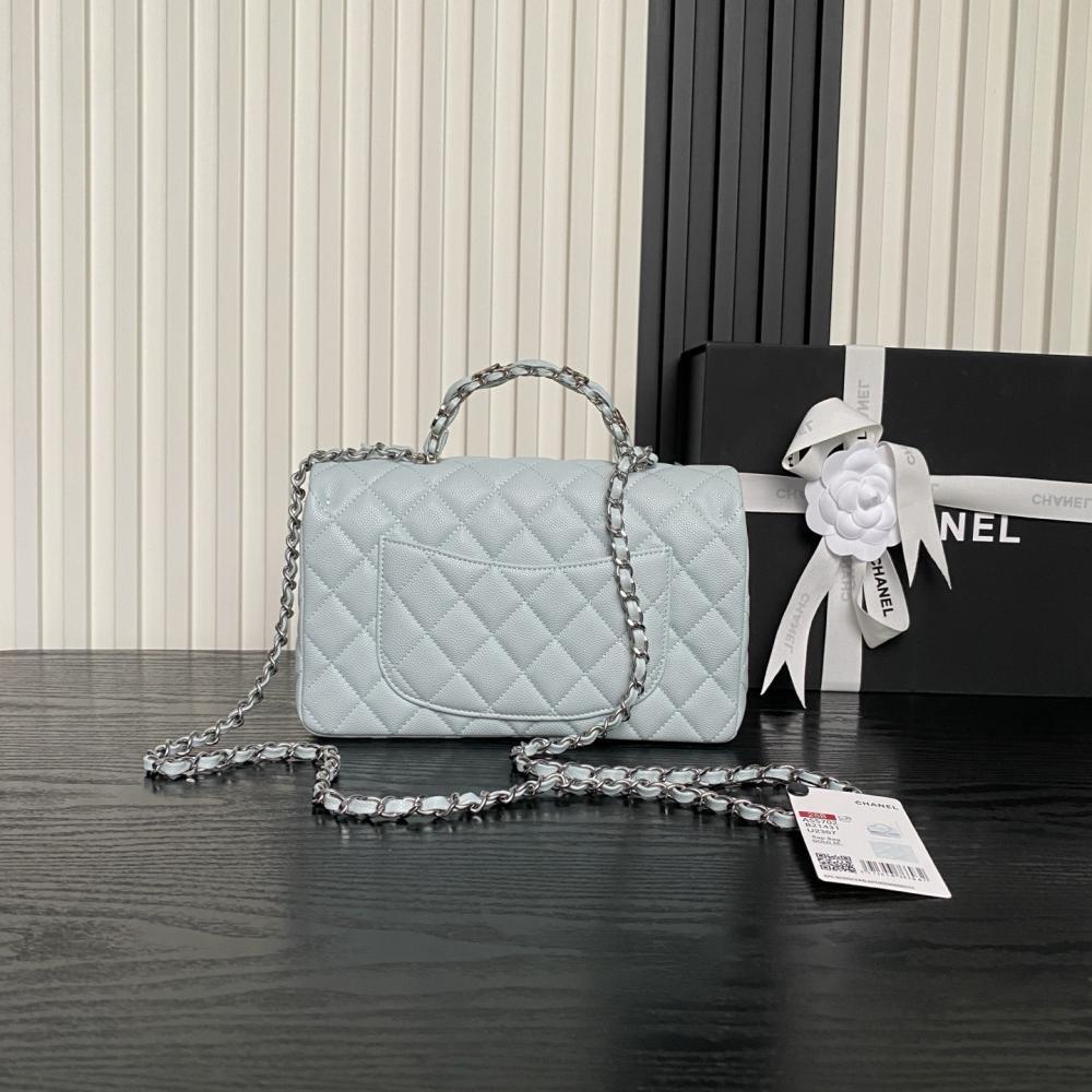 Leather Top Handle Bag